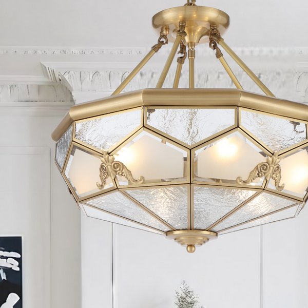 Telbix Valmont Pendant CTC Brass