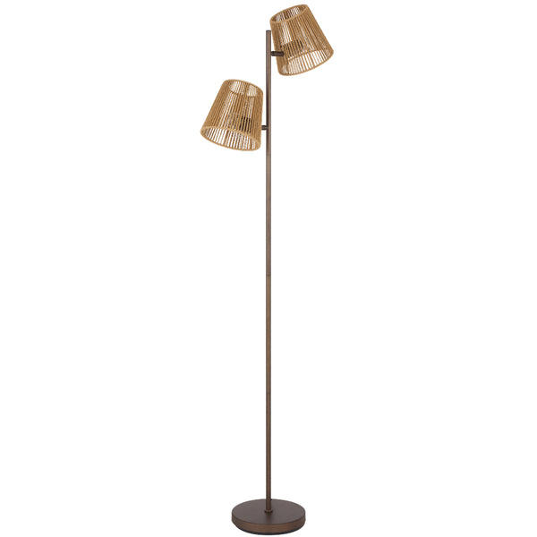Telbix Valora Floor Lamp Natural