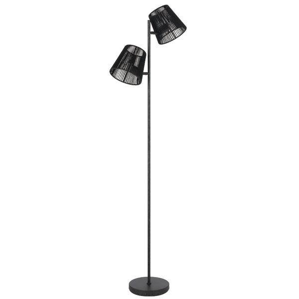 Telbix Valora Floor Lamp Black
