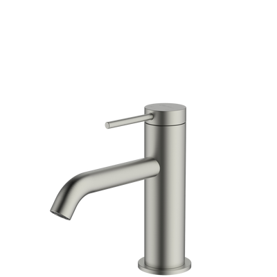 Oliveri Venice Curved Basin Mixer Brushed Nickel