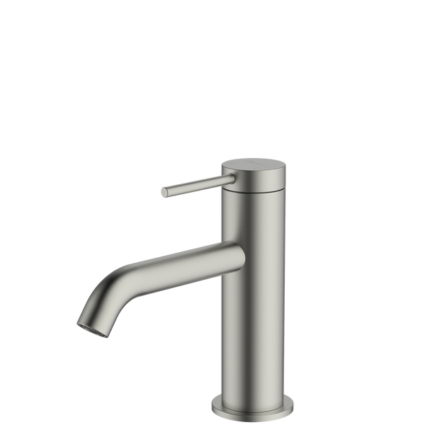 Oliveri Venice Curved Basin Mixer Brushed Nickel