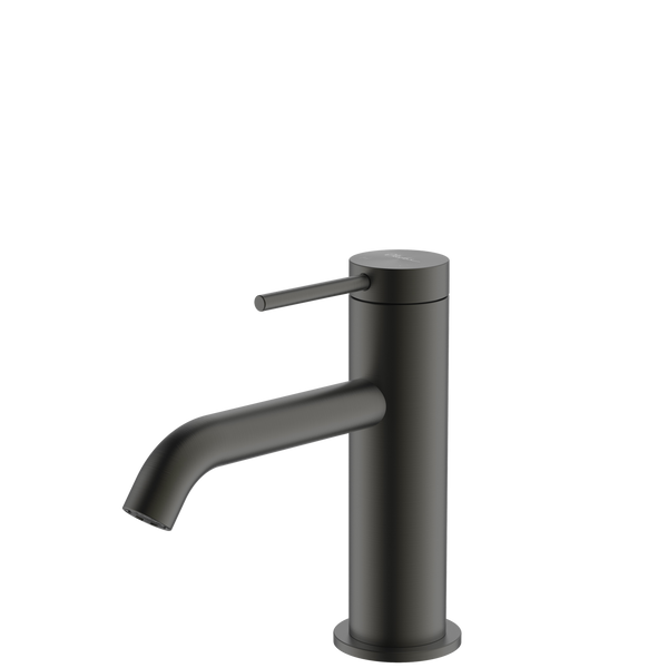 Oliveri Venice Curved Basin Mixer Gunmetal