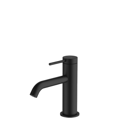 Oliveri Venice Curved Basin Mixer Matte Black