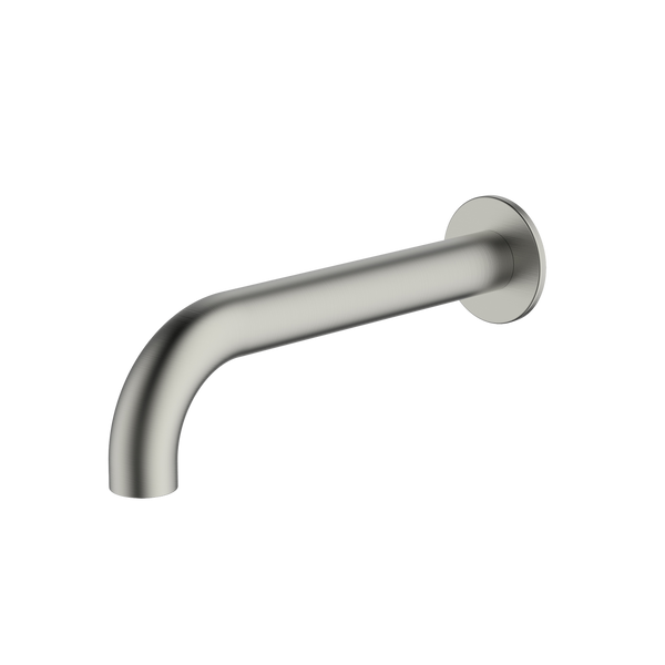 Oliveri Venice Curved Wall Spout Brushed Nickel