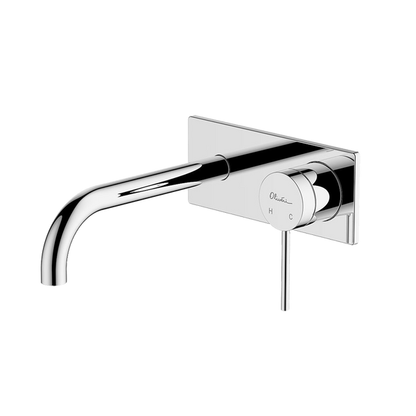 Oliveri Venice Curved Wall Mixer Set Chrome