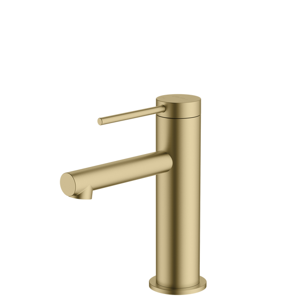 Oliveri Venice Straight Basin Mixer Classic Gold