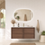 Aulic Venetta Framed Wall Hung 1200mm Vanity Walnut