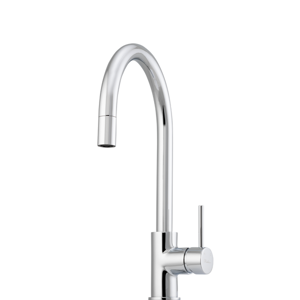 Oliveri Venice Pull Out Goose Neck Mixer Chrome