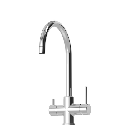 Oliveri Venice Goose Neck 3 Way Filter Tap Chrome