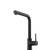 Oliveri Venice Pull Out Right Angle Mixer Matte Black