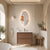 Aulic Venetta Framed Wall Hung 750mm Vanity Walnut