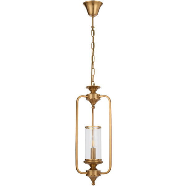 Telbix Velden 1 Light Pendant Copper