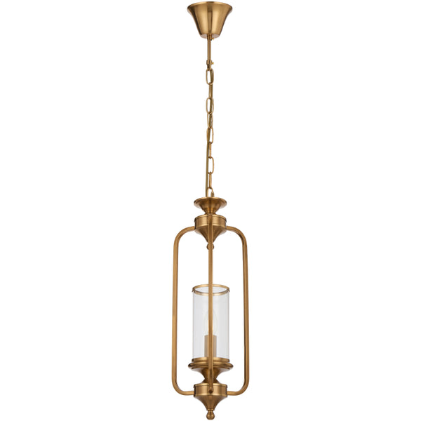 Telbix Velden 1 Light Pendant Copper