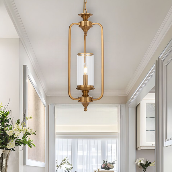 Telbix Velden 1 Light Pendant Copper