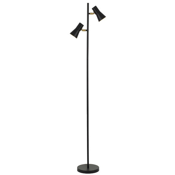 Telbix Verik Floor Lamp Black