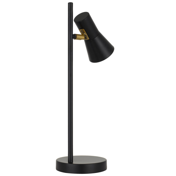 Telbix Verik Table Lamp Black