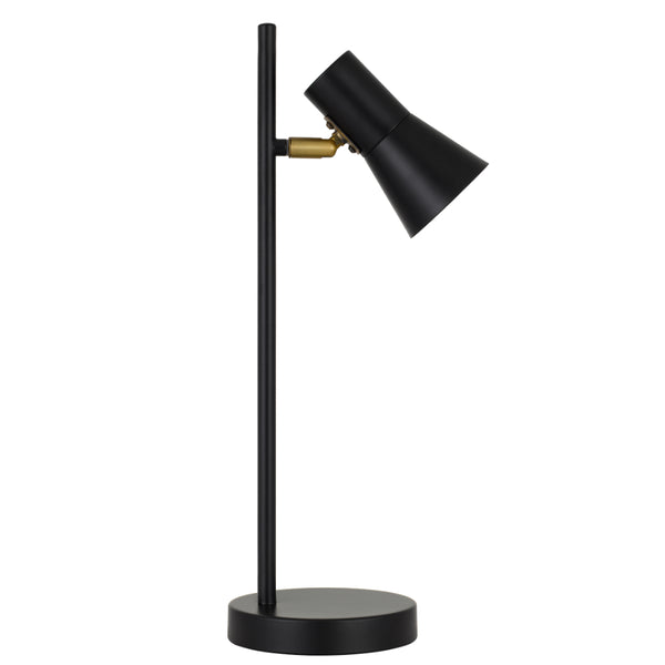 Telbix Verik Table Lamp Black