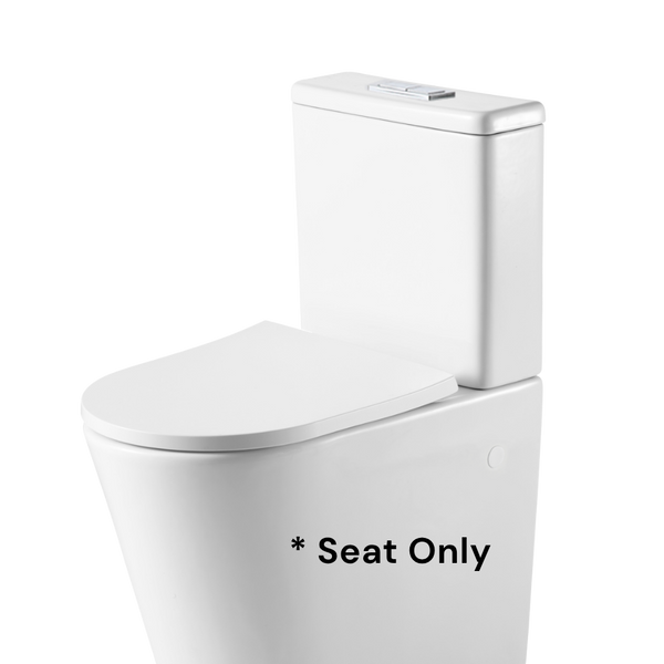 Oliveri Vienna Comfort Height Ambulant Toilet Suite (Seat Only) White