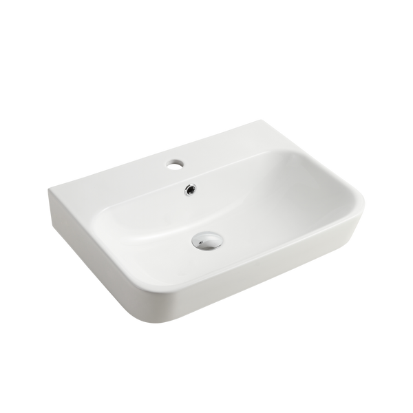 Oliveri Vienna Wall Hung Basin White