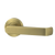 Lockwood Vivid Lever V1 Dummy Half Set Satin Brass