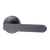 Lockwood Vivid Lever V3 Dummy Half Set Satin Gunmetal