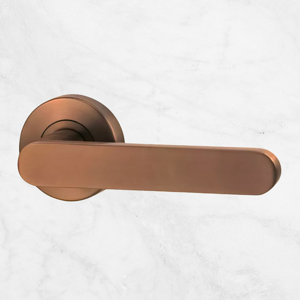 Lockwood Vivid Lever V3 Dummy Half Set Satin Bronze