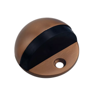 Lockwood Half Moon Door Stop Satin Bronze