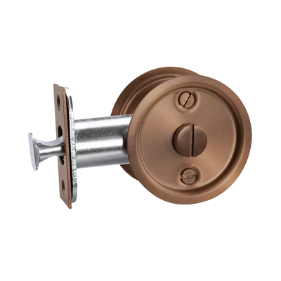 Lockwood Vivid Cavity Slider Privacy Set Satin Bronze