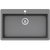 Schock Virtus Large Bowl 1 Tap Hole Croma Grey