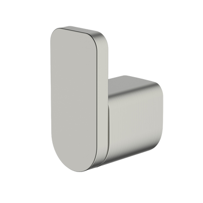 Abey Vela Robe Hook Brushed Nickel