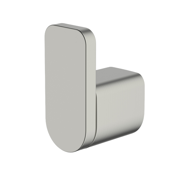 Abey Vela Robe Hook Brushed Nickel