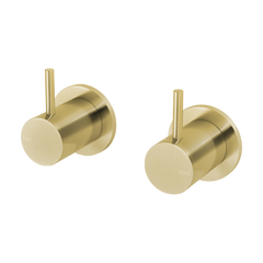 Phoenix Vivid Slimline Wall Top Assemblies Lead Free Brushed Gold