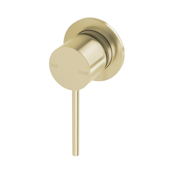 Phoenix Vivid Slimline SwitchMix Shower/Wall Mixer 60mm Backplate (Complete Kit) Lead Free Brushed Gold