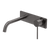Phoenix Vivid Slimline SwitchMix Wall Basin / Bath Mixer Set 180mm (Complete Kit) Lead Free Brushed Carbon