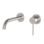 Phoenix Vivid Slimline SwitchMix Wall Basin / Bath Mixer Set 60mm Backplates (Complete Kit) Lead Free Brushed Nickel