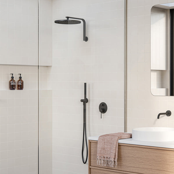 Phoenix Vivid Slimline Microphone Hand Shower Matte Black