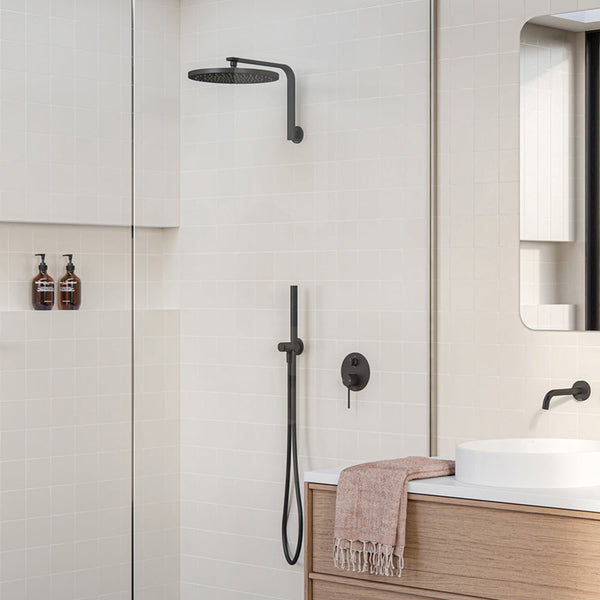 Phoenix Vivid Slimline Microphone Hand Shower Matte Black