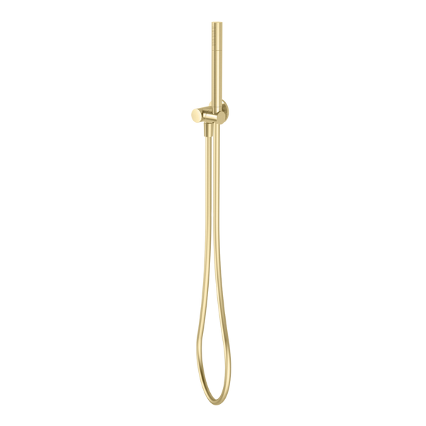 Phoenix Vivid Slimline Microphone Hand Shower Brushed Gold