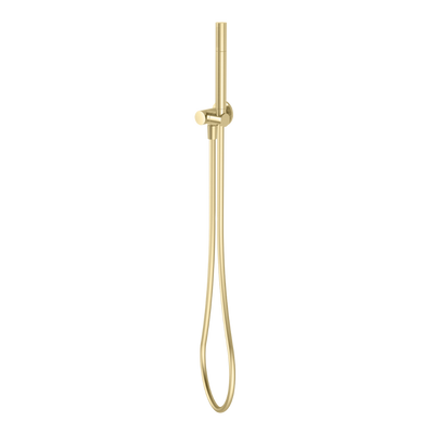 Vivid Slimline Microphone Hand Shower Brushed Gold