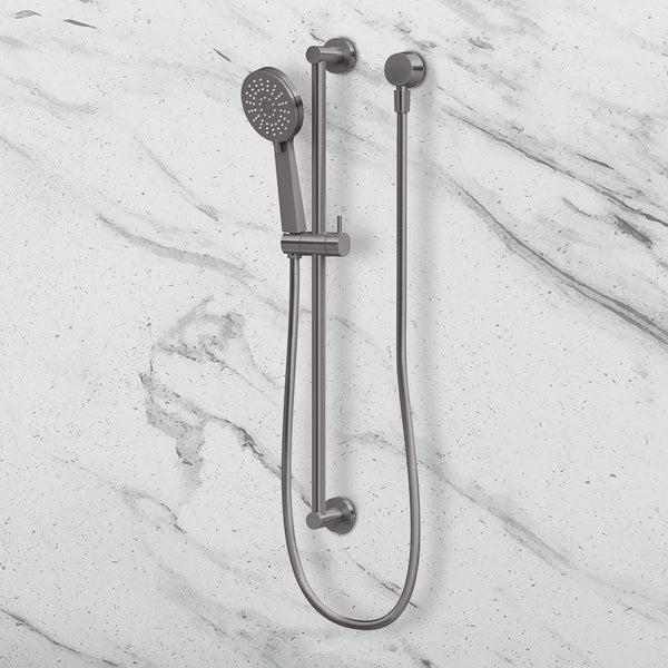 Phoenix Vivid Slimline Rail Shower Brushed Carbon