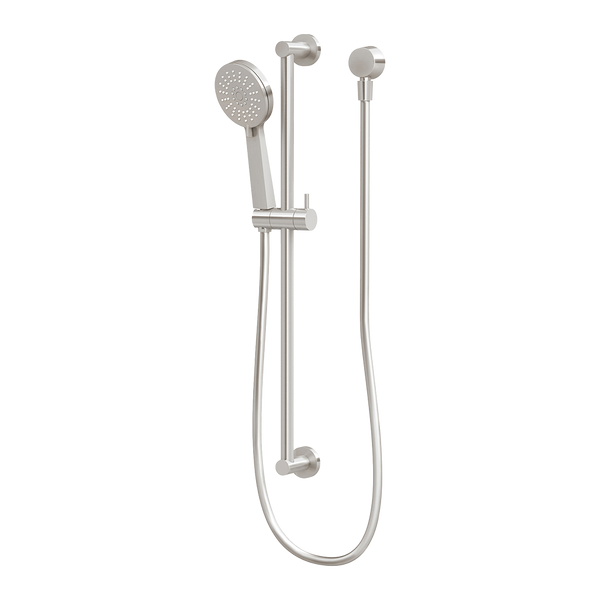 Phoenix Vivid Slimline Rail Shower Brushed Nickel