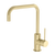 Phoenix Vivid Slimline Sink Mixer 220mm Squareline Brushed Gold