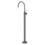 Phoenix Vivid Slimline Floor Mounted Bath Mixer Brushed Carbon