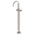 Phoenix Vivid Slimline Floor Mounted Bath Mixer with Hand Shower Brushed Nickel