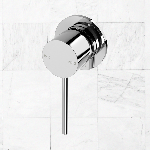 Phoenix Vivid Slimline SwitchMix Shower / Wall Mixer 60mm Backplate Chrome Lead Free