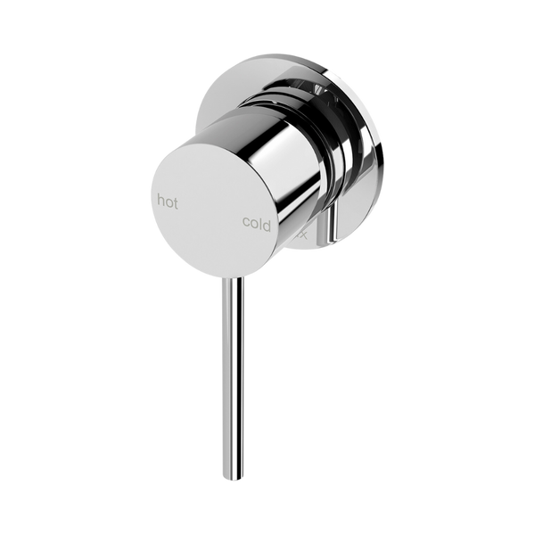 Phoenix Vivid Slimline SwitchMix Shower / Wall Mixer 60mm Backplate Chrome Lead Free