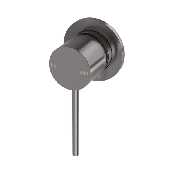 Phoenix Vivid Slimline SwitchMix Shower / Wall Mixer 60mm Backplate Brushed Carbon