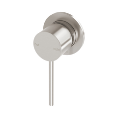 Phoenix Vivid Slimline SwitchMix Shower / Wall Mixer 60mm Backplate Brushed Nickel