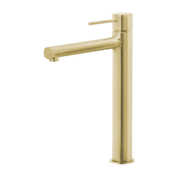 Phoenix Vivid Slimline Vessel Mixer Brushed Gold