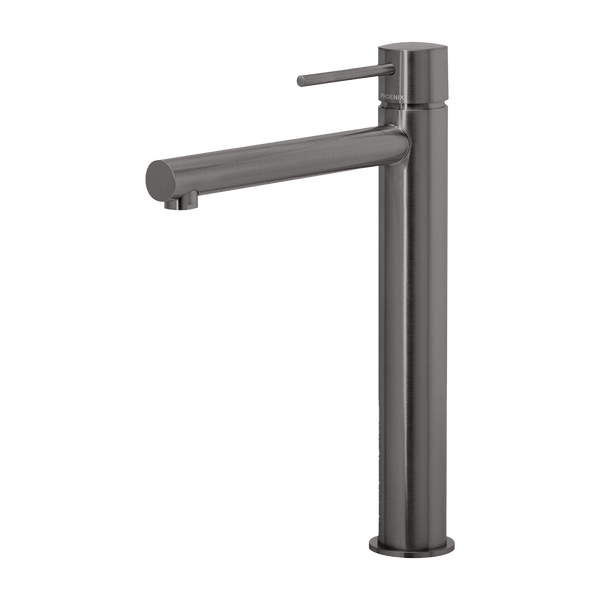 Phoenix Vivid Slimline Vessel Mixer Brushed Carbon